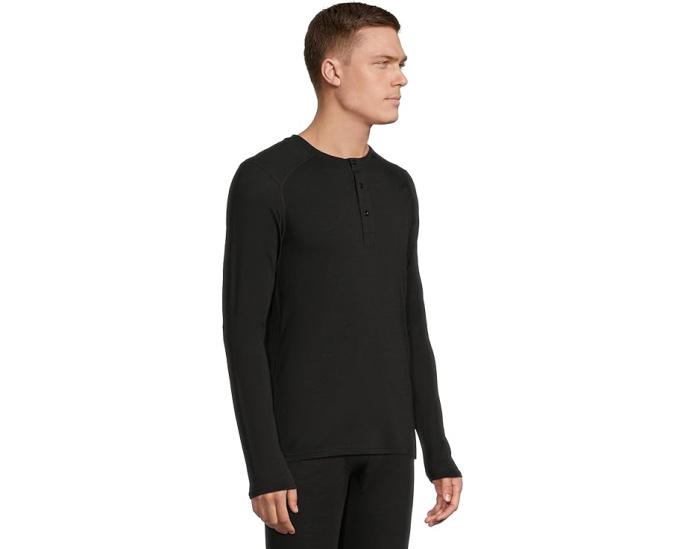 Базовый слой Helly Hansen Durawool Long Sleeve Henley из шерсти мериноса и Cordura