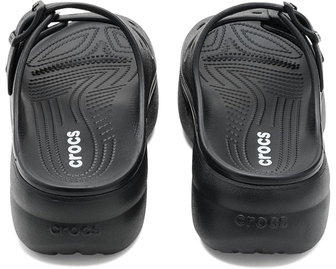 Сандалии Crocs Saturday на платформе с регулируемыми ремешками