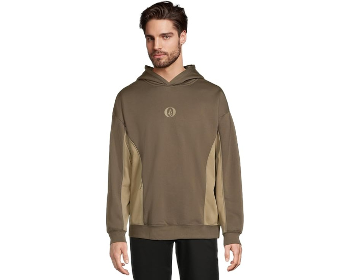 Толстовка Volcom Snow Vital Hydro с водоотталкивающей отделкой и капюшоном