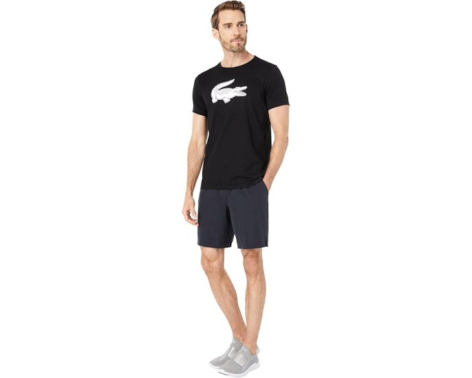 Футболка Lacoste с логотипом крокодила на груди