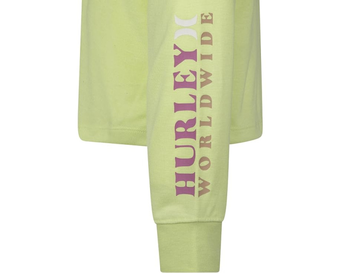 Детская футболка Hurley Sunset с длинным рукавом и вырезом