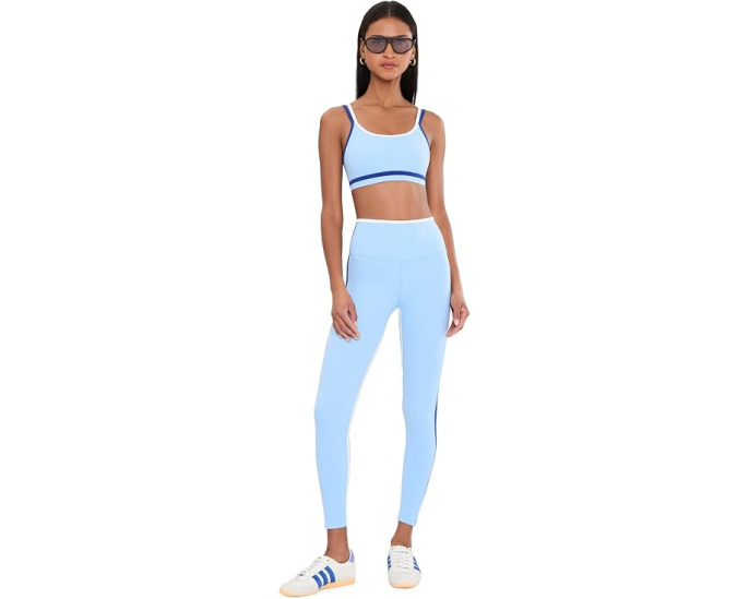 Леггинсы Splits59 Sam High Waist Rigor 7/8 с контрастными полосками
