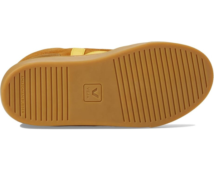 Детские кроссовки VEJA Small V-10 M из замши на липучке