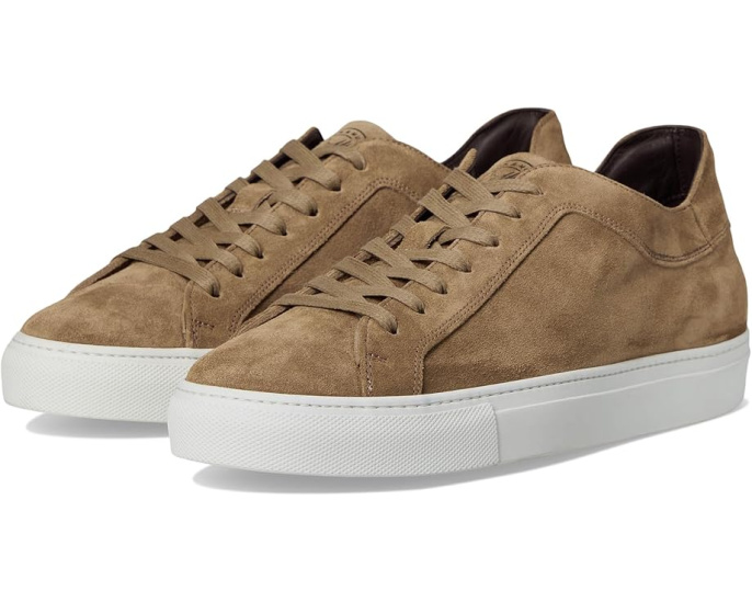 Johnston & Murphy Jared Lace-To-Toe кроссовки из итальянской замши