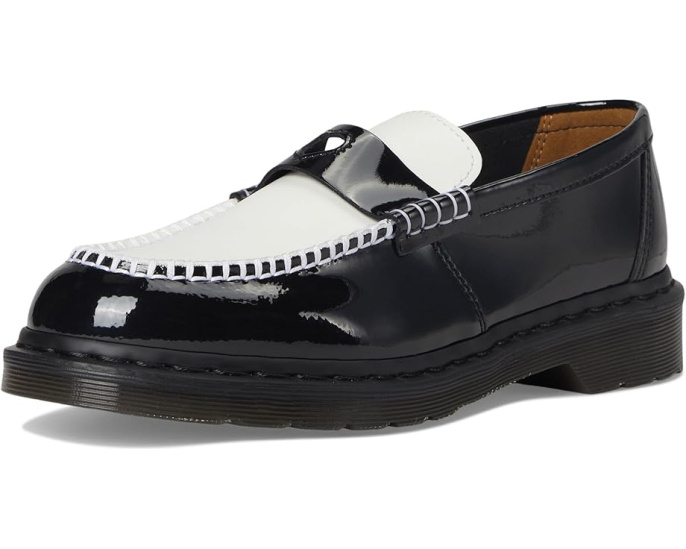 Лоферы Dr. Martens Penton Heart с вырезом в форме сердца и ремешком