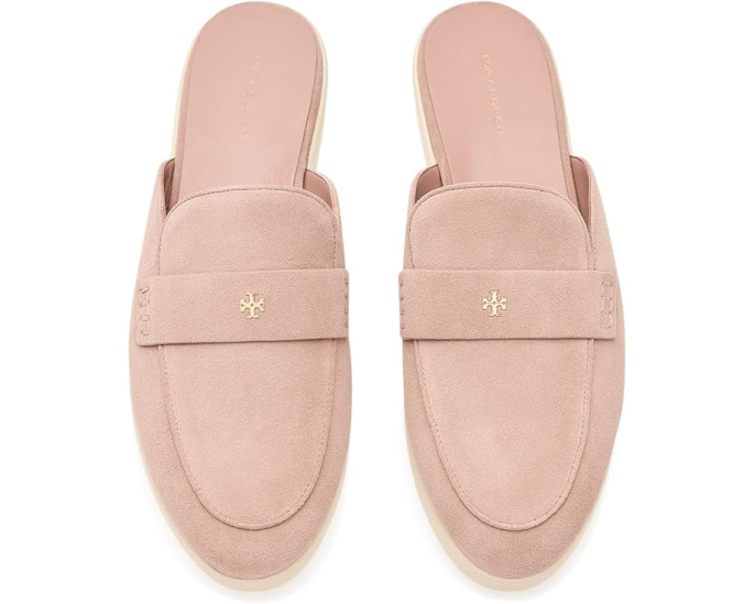 Спортивная мюль-тапочка Tory Burch с закругленным мысом