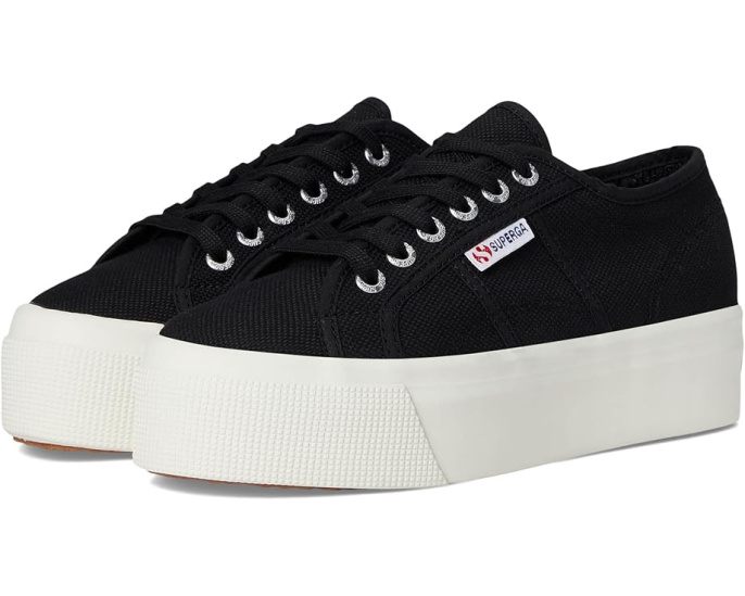 Кроссовки Superga 2790 Platform на платформе из хлопкового канваса