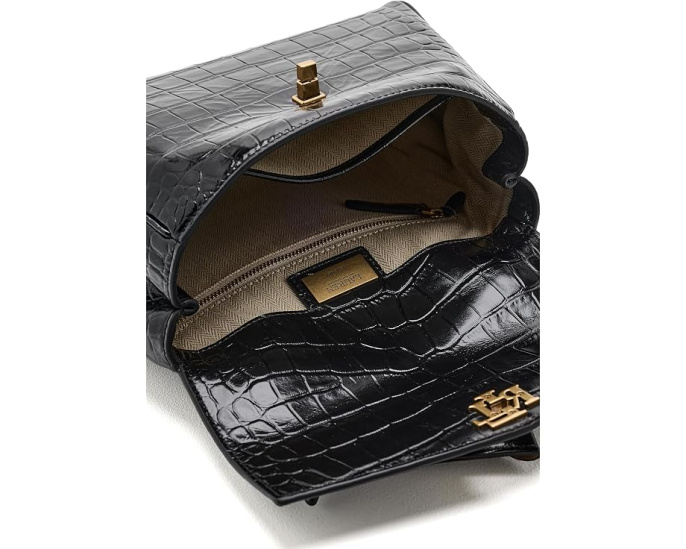 Сумка Lauren Ralph Lauren Croc-Embossed Small Farrah Soft Satchel