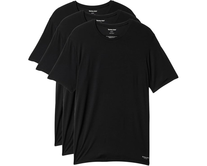 Набор из трех футболок Tommy John Second Skin Modal с длинной посадкой