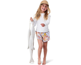 Детская футболка-рашгард с длинным рукавом и защитой UPF 50+ Snapper Rock Kids