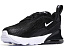 Кроссовки Nike Air Max 270 детские черно-белые