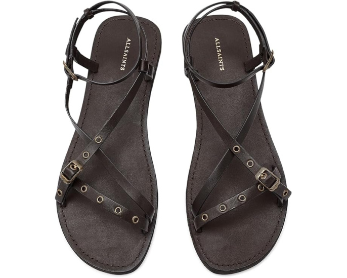 Сандалии Tyla Eyelet с пряжками AllSaints