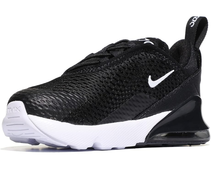 Кроссовки Nike Air Max 270 детские черно-белые