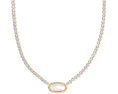 Колье Elisa Tennis от Kendra Scott с золотистым блеском