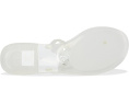 Босоножки-сланцы Mini Miller Jelly Tory Burch с прозрачным верхом