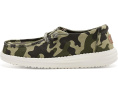 Hey Dude Кроссовки Wendy Essential Camo для детей с камуфляжным принтом