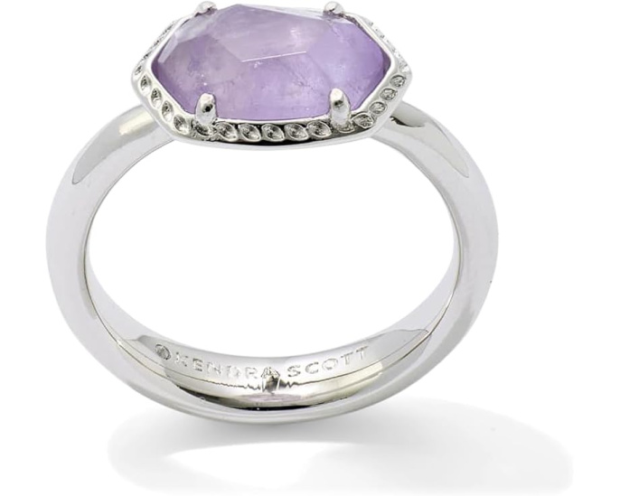 Kendra Scott кольцо Daphne Frame Band с камнем