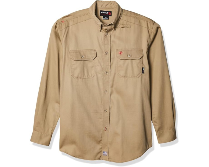 Big & Tall FR AC Long Sleeve Work Shirt