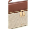 Сумка Thea Top Handle от JW PEI с коричневым канвасом