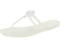 Босоножки-сланцы Mini Miller Jelly Tory Burch с прозрачным верхом