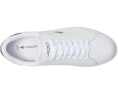 Кроссовки Lacoste Powercourt с верхом из кожи и контрастным крокодилом