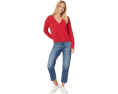 Футболка Lilla P Elastic Hem Easy V-Neck с длинным рукавом