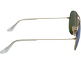 Ray-Ban RB3025 Aviator с зеркальными линзами Gold/Blue