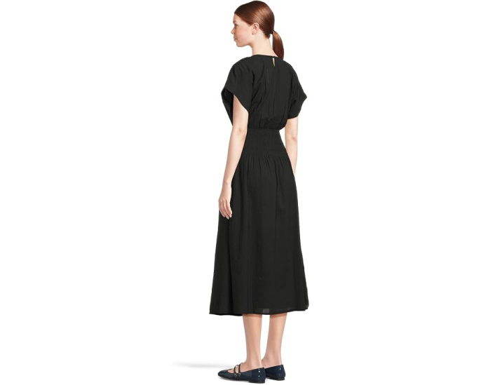 Платье Varya Madewell в рубчик с поясом