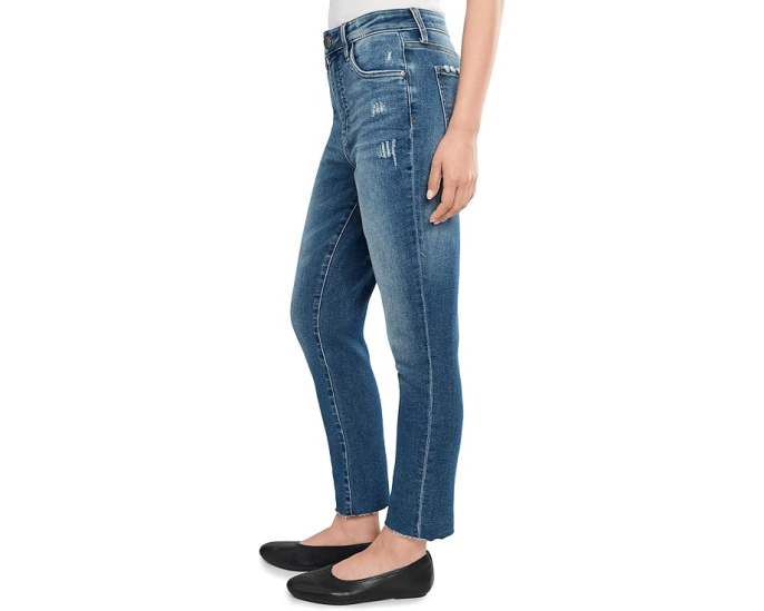 Джинсы Reese High Rise Fab Ab Straight Leg от KUT from the Kloth