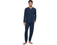 Пижамный комплект Henry Printed Long Pajama Set с длинным рукавом от Eberjey