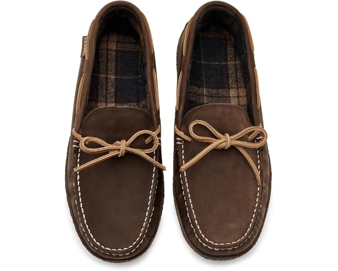 Домашние тапочки L.L.Bean Hand Sewn с подкладкой из фланели