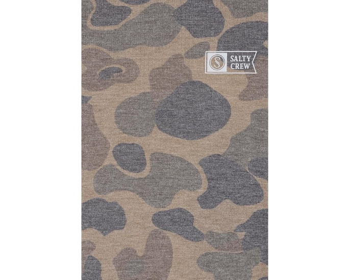 Худи Salty Crew Mariner Lite UV Hood на кнопках с защитой UPF 50+