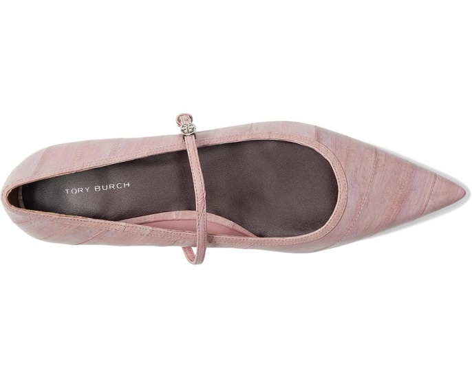 Балетки Mary Jane Tory Burch с пряжкой Double T