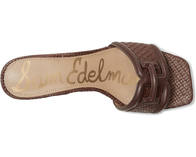 Сандалии Waylon с открытым квадратным носком и логотипом от Sam Edelman