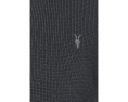 Поло AllSaints Aspen с коротким рукавом синее