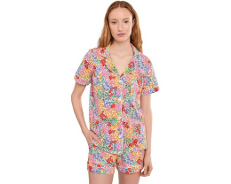 Bedhead PJs пижамный комплект с короткими рукавами и шортами из хлопка