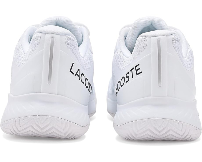 Теннисные кроссовки Lacoste Tech Point с текстильным верхом и боковой клеткой