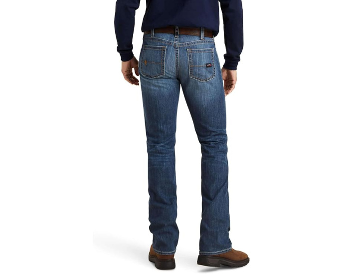 FR M7 Slim Duralight Stretch Basic Straight Jeans in Shaniko