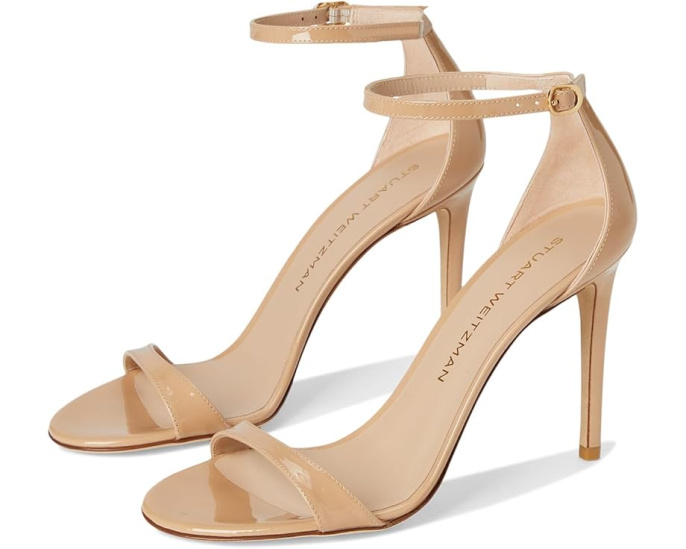 Босоножки Nudist II Sandal 100 на высокой шпильке от Stuart Weitzman