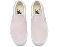 Vans Classic Slip-On Stackform для детей кеды на платформе с замшей и боковыми вставками