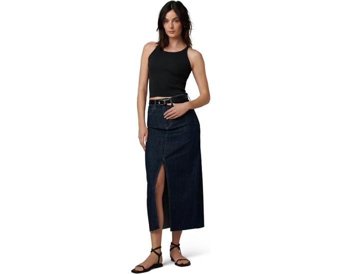 Joe's Jeans юбка макси Eva с разрезом