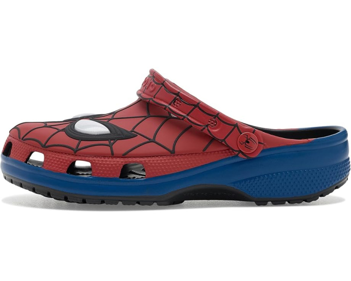 Клоги Spider-Man Classic от Crocs с ярким дизайном