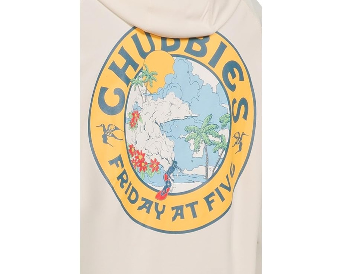 Толстовка Chubbies The Seal Of Approval с капюшоном и защитой UPF 50