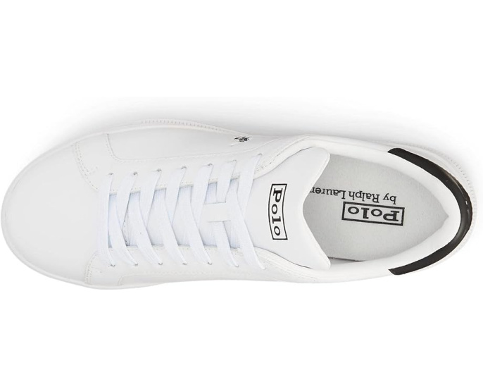 Кожаные кроссовки Polo Ralph Lauren Heritage Court II в ретро-стиле