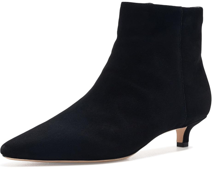 Francesca Suede Booties