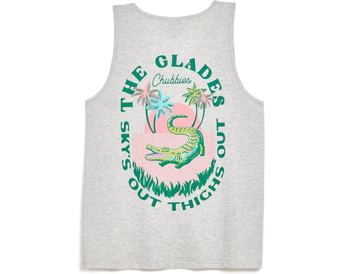 Майка Chubbies The Gatorglade с принтом