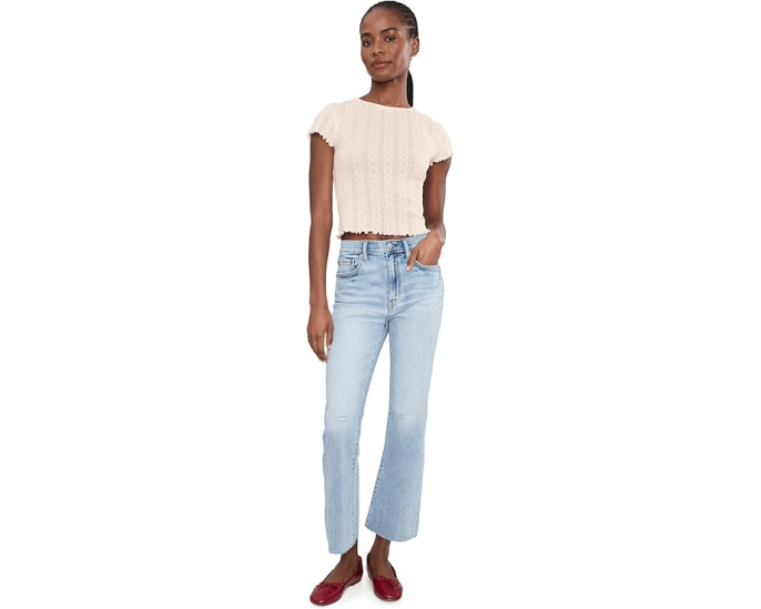 Футболка DAZE Lily Baby Tee с кружевным узором