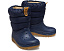 Crocs утепленные сапоги Classic Neo Puff для детей с искусственным мехом
