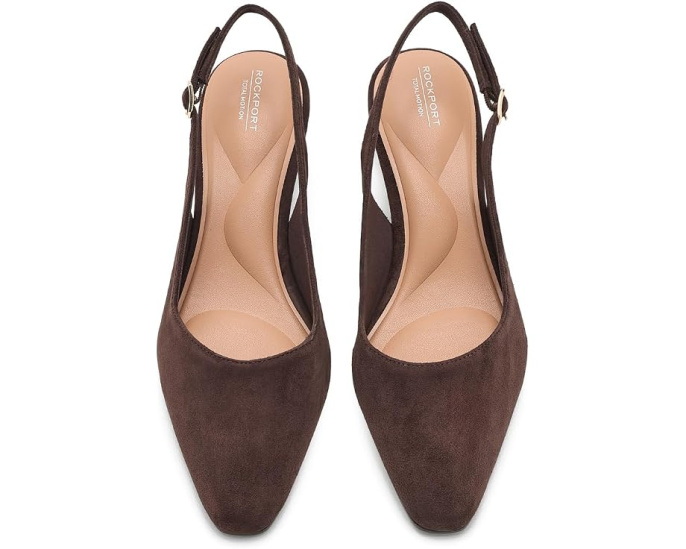 Туфли-лодочки Total Motion Mayla с ремешком на каблуке от Rockport