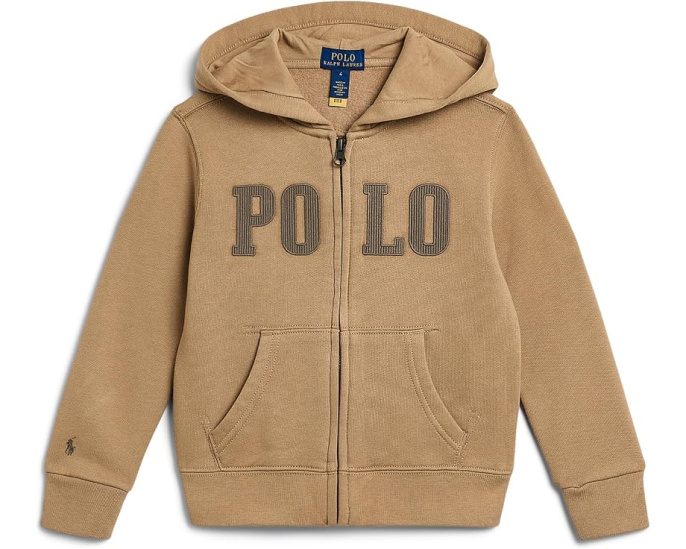 Logo Fleece Full-Zip Hoodie (Toddler/Little Kid)